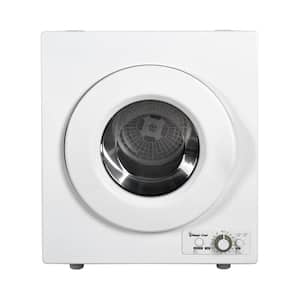 2.6 cu. ft. White Compact Electric Dryer