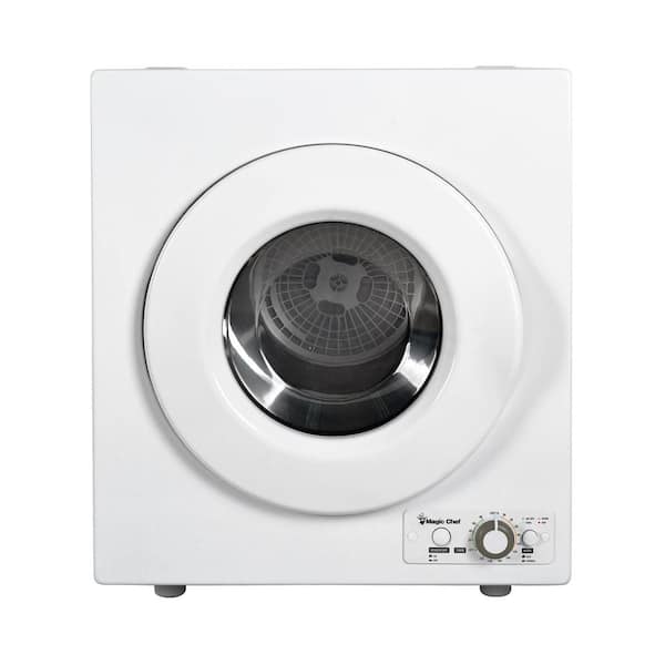 Magic Chef 2.6 cu. ft. White Compact Electric Dryer