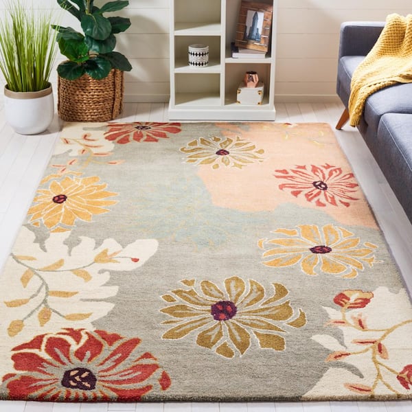 Metro Multi Doormat 2 ft. x 3 ft. Floral Area Rug
