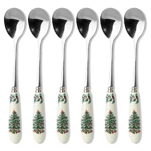 Storied Home Stainless Steel Cake Knife and Server w/Wood and Horn Handles ( Set of 2) DF0728 - The Home Depot