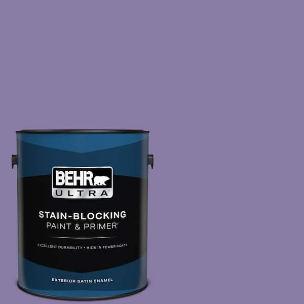 BEHR ULTRA 1 gal. #M560-5 Second Pour Satin Enamel Exterior Paint & Primer