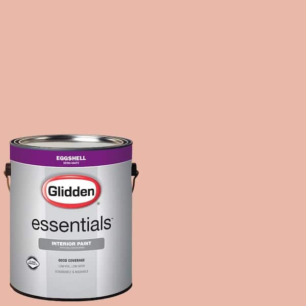 Glidden Essentials 1 gal. #HDGO06 Lotus Blossom Eggshell Interior Paint