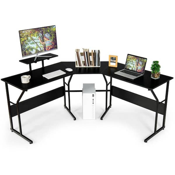 Jonathan l shaped on sale gaming desk