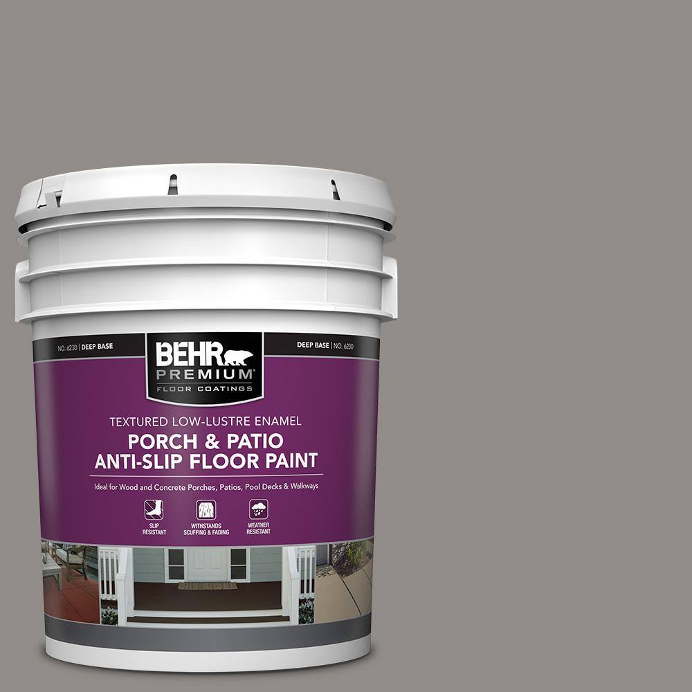 5 gal. #790F-4 Creek Bend Textured Low-Lustre Enamel Interior/Exterior Porch and Patio Anti-Slip Floor Paint price history on PriceWatchPro