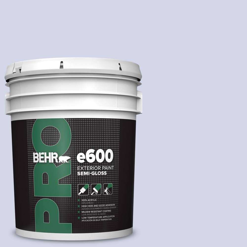 5 gal. #T12-17 Violet Water Semi-Gloss Exterior Paint price history on PriceWatchPro