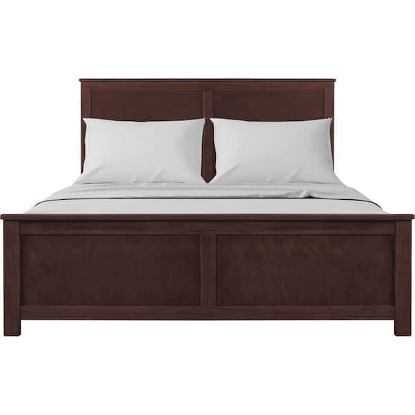 Reviews for Camden Isle Winston Espresso Brown Wood Frame King Platform ...