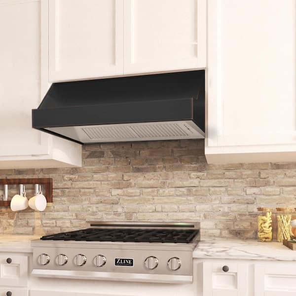 36 in. 700 CFM Ducted Under Cabinet Range Hood in Oil Rubbed Bronze