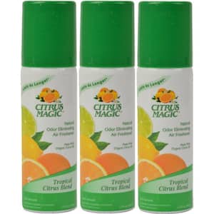 1.36 oz. Tropical Citrus Blend Natural Odor Eliminating Air Freshener Spray (3-Pack)