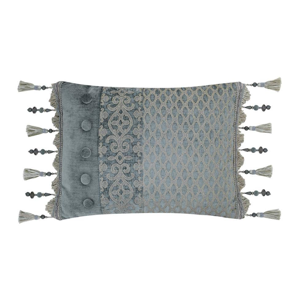 Sarah Polyester Boudoir Decorative Throw Pillow 15 x 20 in.