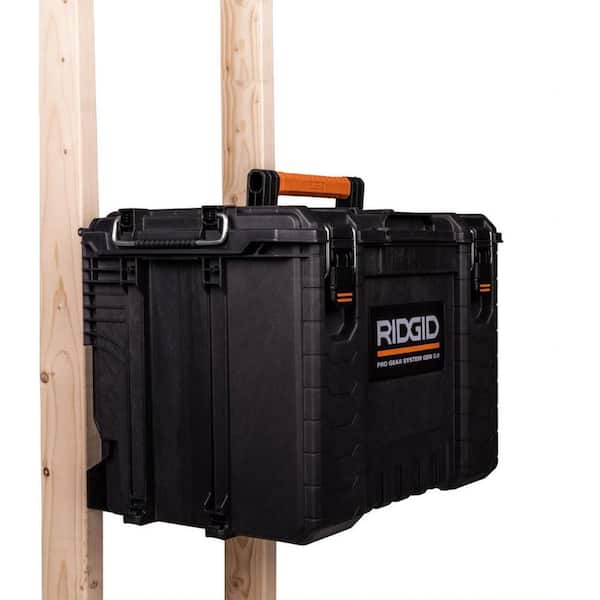 Ridgid 2.0 Pro Gear System 22 in. XL Tool Box Storage, Black