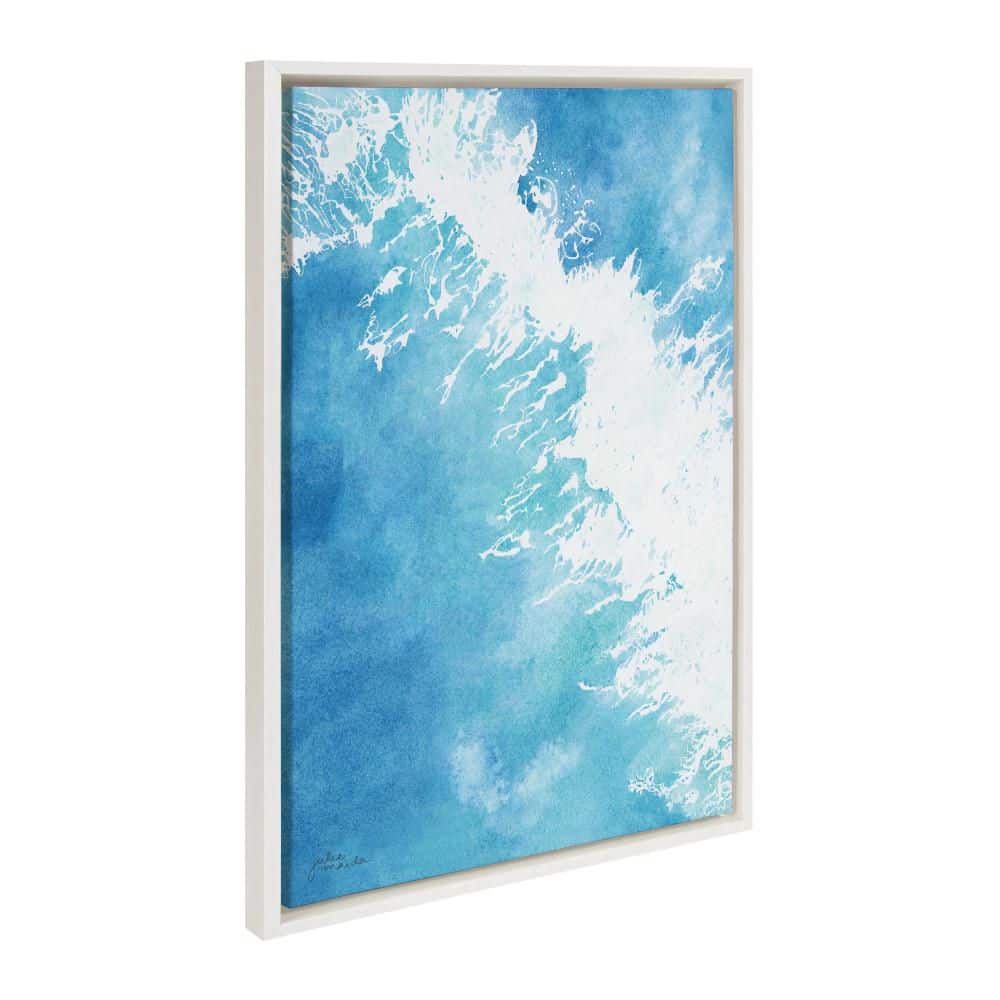 "Sylvie ""Into the Blue"" by Julie Maida Ocean Framed Art Print 33 in. x 23 in." price history on PriceWatchPro
