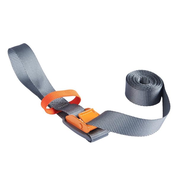 12 x 1 1/2 Inch Heavy-Duty Orange Cinch Strap - 2 Pack - Secure™ Cable Ties