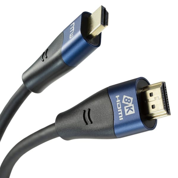 8K HDMI Cable 48Gbps HDMI 2.1, Ultra High Speed HDMI 8K@60Hz 4K@120Hz 4:4:4, HDCP 2.2 and 2.3, HDR eARC - 6 ft. NHDMI21P-02MP - The Home Depot