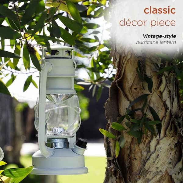 Vintage Style 15 LED Kerosene Lanterns Battery Operated Emergency
