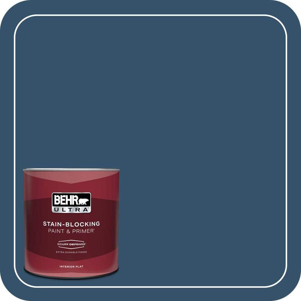 1 qt. #MQ5-58 Velvet Rope Extra Durable Flat Interior Paint & Primer price history on PriceWatchPro
