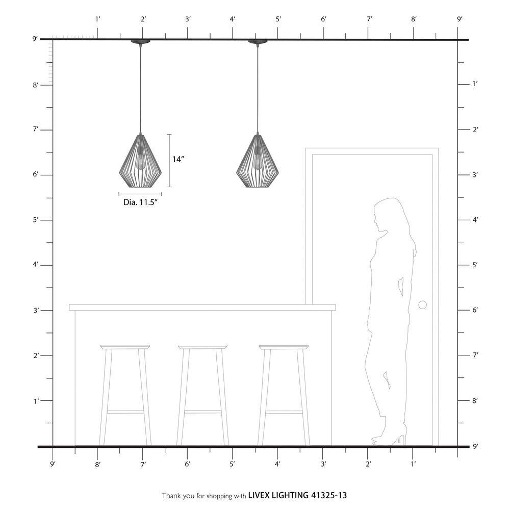 Linz Textured White and Antique Brass 1-Light Island Pendant