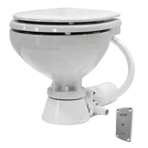 Standard Electric Compact Toilet, Macerator Style, 12V
