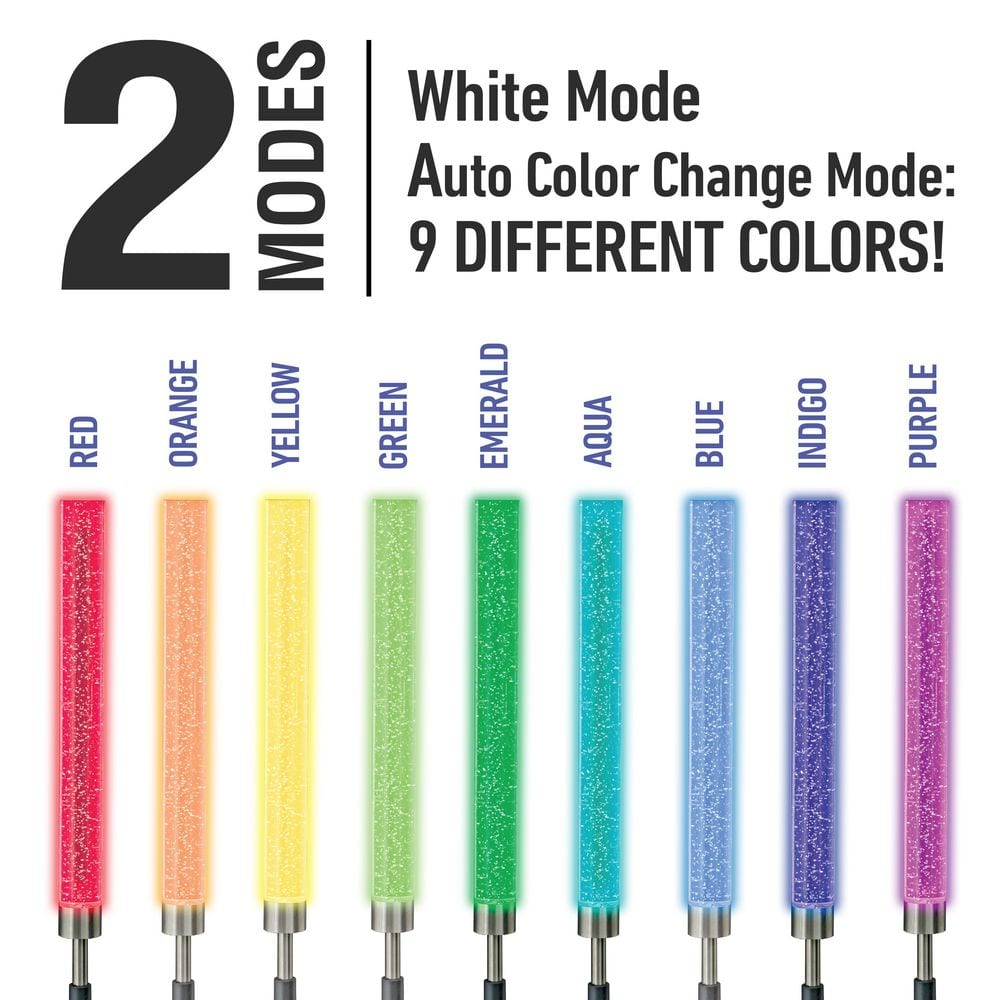 Color Changing Solar Powered LED Pathway Light Pack