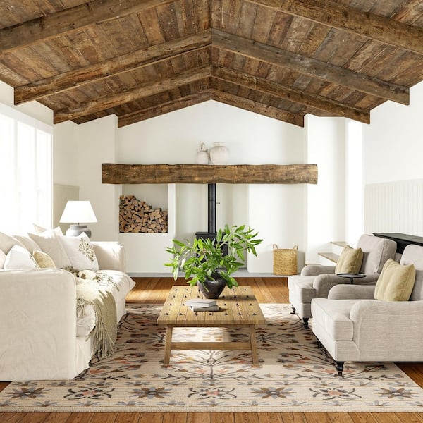 Folklore Wool Multicolor 10 ft. x 14 ft. Indoor/Outdoor Patio Area Rug