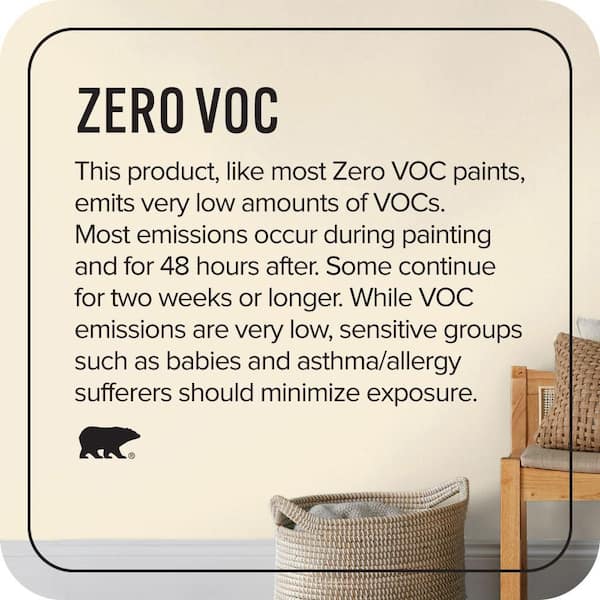 5 gal. #N520-1 White Metal Eggshell Enamel Low Odor Interior Paint & Primer