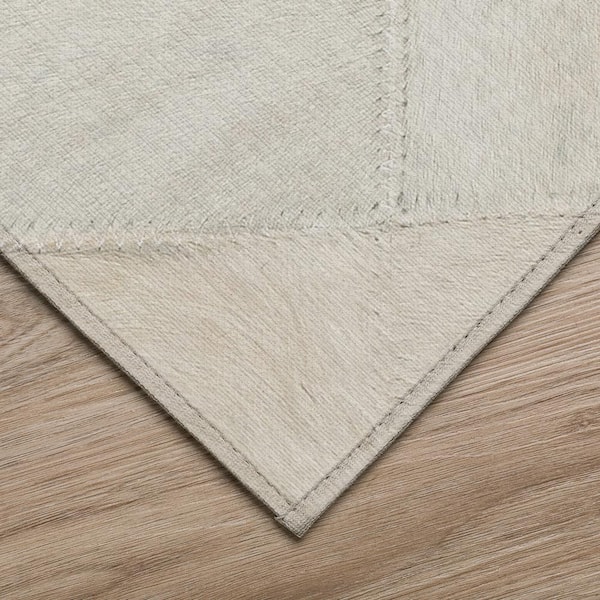 Laredo Ivory 3 ft. x 5 ft. Indoor/Outdoor Washable Rug