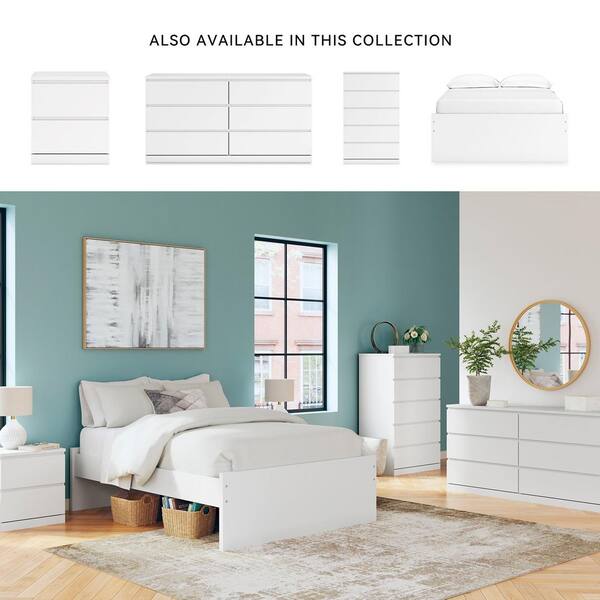 Ashley furniture ホワイト タンス 5段 Signature DESIGN BY ASHLEY Onita White 5 Drawer 31.25 in