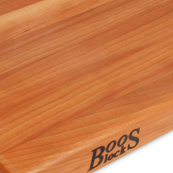 John Boos Small Cherry Wood End Grain Cutting Board for Kitchen, 14 X –  Tuesday Morning