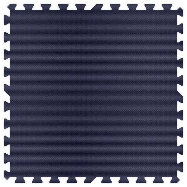 Groovy Mats Navy Blue 24 in. x 24 in. Comfortable Mat (100 sq.ft. / Case)