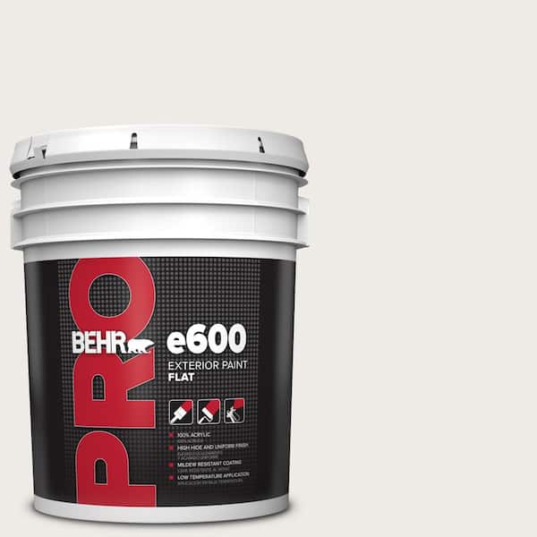 5 gal. #780A-1 Sweet Vanilla Flat Exterior Paint
