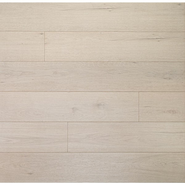 A&A Surfaces Alton Parvis 7.7 in W x 48 in. L Waterproof Hybrid Rigid Core Flooring (17.96 sq. ft. / case)