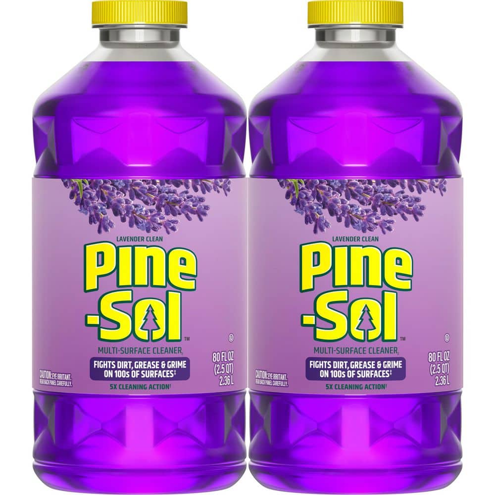 Pine-Sol 80 oz. Lavender All-Purpose Cleaner (2-Pack) C-328280467