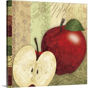 "Kitchen Garden - Apples" by Lori Siebert Canvas Wall Art