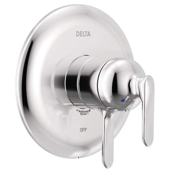 Bonacci 2-Handle Valve Trim Kit in Lumicoat Chrome (Valve Not Included)