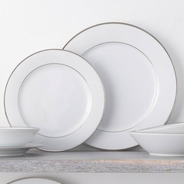 Noritake Spectrum 12-Piece (White) Porcelain Dinnerware Set