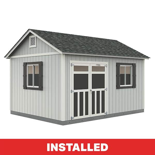 Tuff Shed Tuff Shed Sundance Series Professionally Installed 8' Sidewall Wood Storage Shed