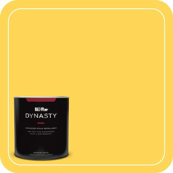 BEHR DYNASTY 1 qt. #P300-6 Buzz-in Matte Interior Stain-Blocking Paint & Primer