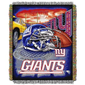 NY Giants Multi Color Tapestry Home Field Advantage Blanket