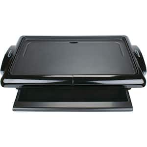 200 sq. in. Black Nonstick Electric Griddle