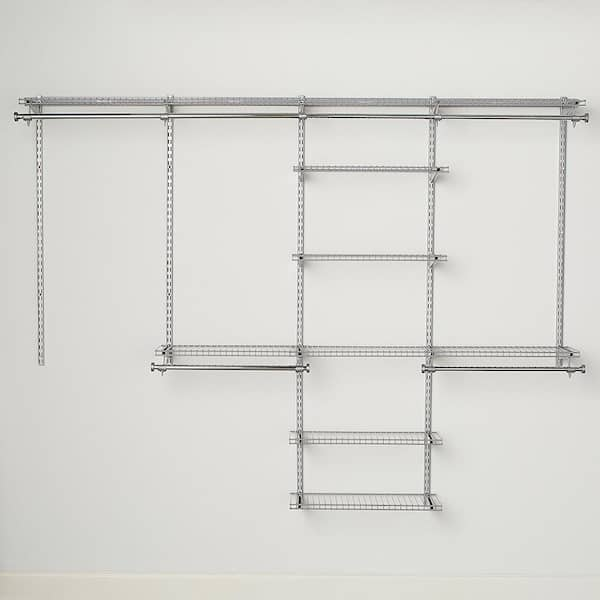 4-8' Wire Closet System Black - Brightroom™