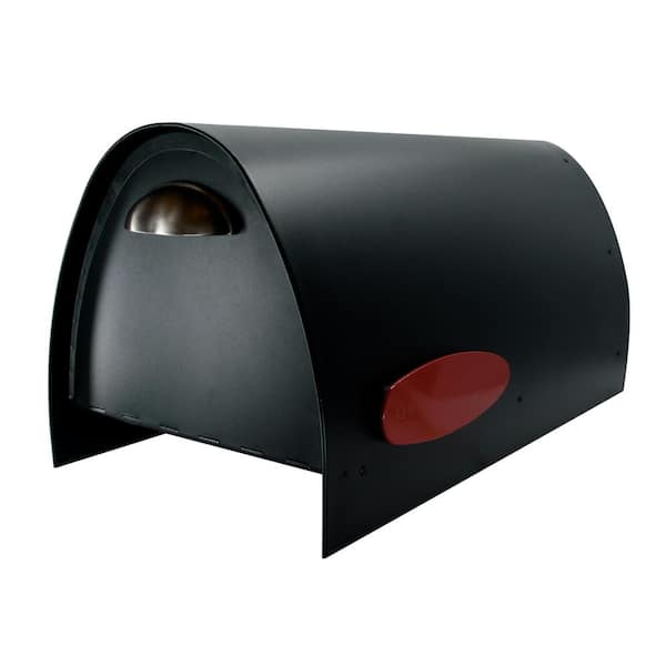 Spira Mailbox Spira Large Black Mailbox