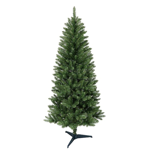 4 ft. Unlit Carson Pine Artificial Christmas Tree with Stand