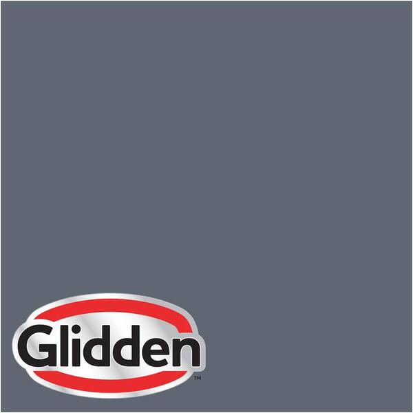 Glidden Premium 5-gal. #HDGCN47 Blue-Grey Slate Semi-Gloss Latex Exterior Paint