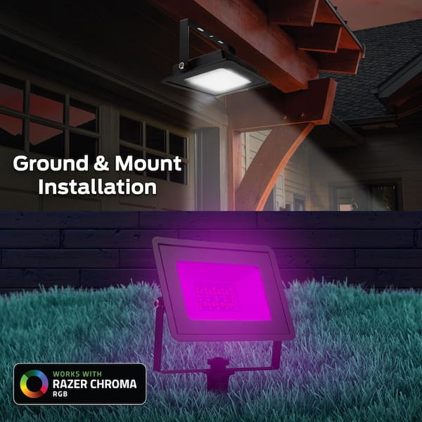 Monster Smart App 800 Lumen Sound Reactive Multicolor Outdoor