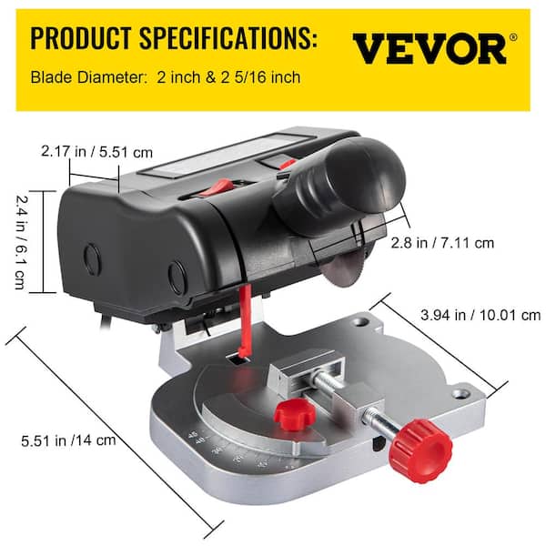 2 in. Mini Bench Top Cut-Off Saw 2 in. Mini Bench Top Cut-Off Saw