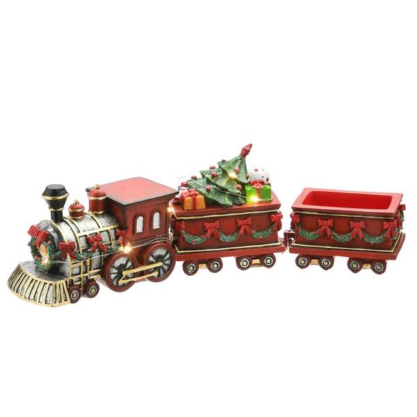 christmas train set home depot