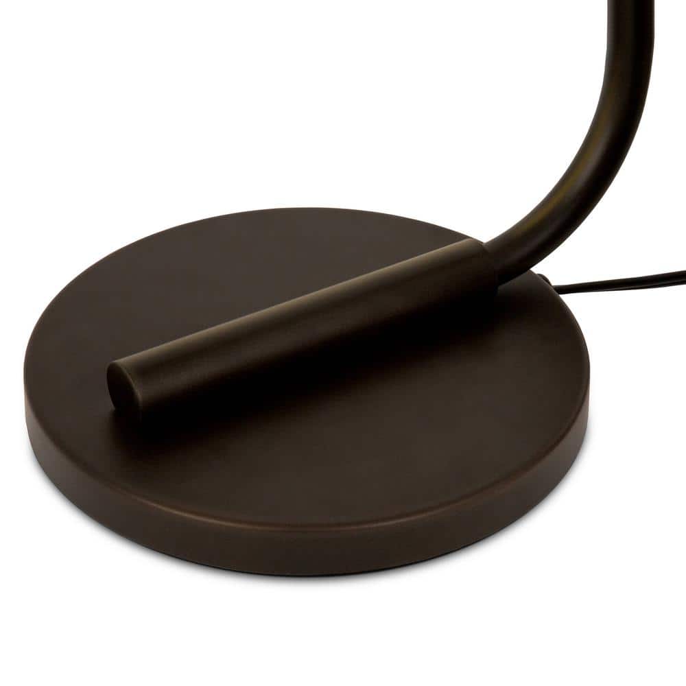Arc Adjustable Bronze Floor Lamp with Smart Home Integration