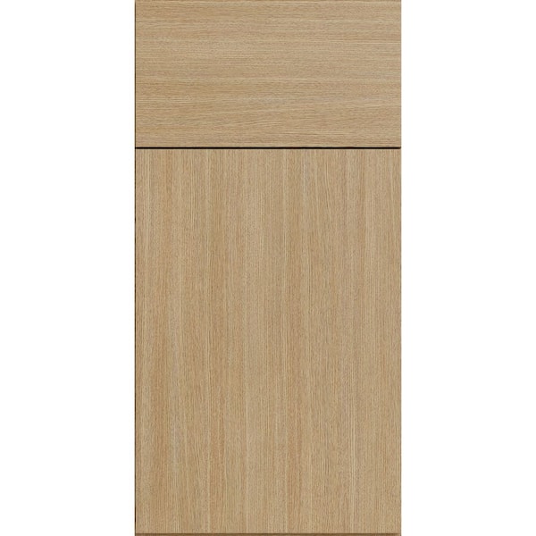 Hargrove 7.5 in. W x 0.75 in. D x 7.5 in. H in Vanguard Oak Cabinet Door Sample