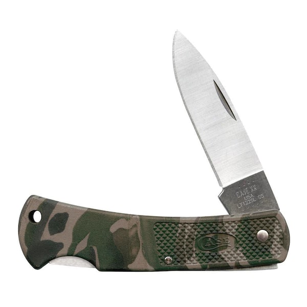 Camo Case Caliber Small Lockback Pocket Knife
