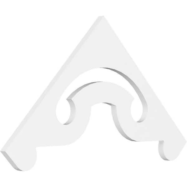 Ekena Millwork Northwest 1 in. D x 18 in. W x 36 in. L Signature Urethane Gable Pediment