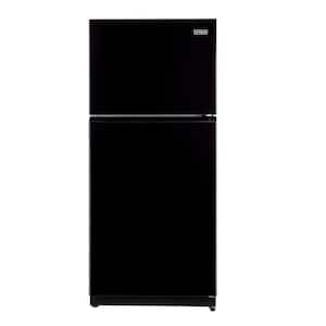 Off-Grid 34.6 in. 19 cu. ft. Propane Top Freezer Refrigerator in Black